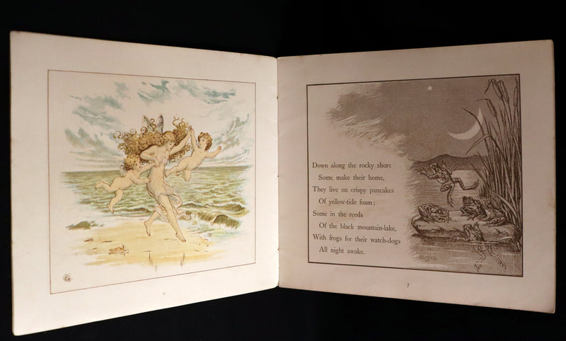 1883 Scarce Book - The FAIRIES – A Child’s Song by William Allingham Illustrated by E. Gertrude Thomson. 1stED.