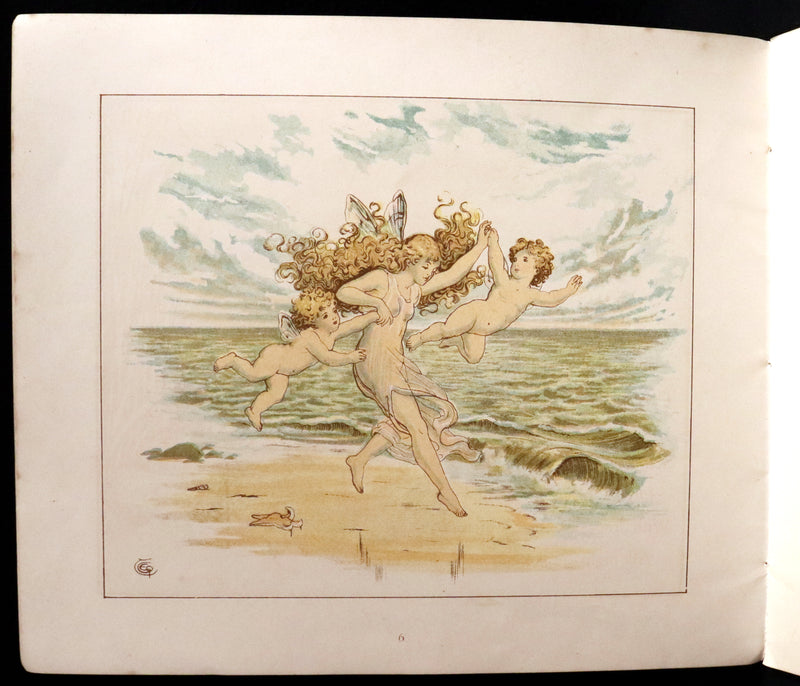 1883 Scarce Book - The FAIRIES – A Child’s Song by William Allingham Illustrated by E. Gertrude Thomson. 1stED.