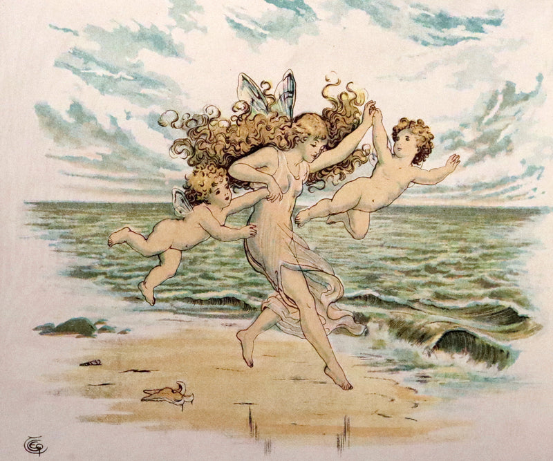 1883 Scarce Book - The FAIRIES – A Child’s Song by William Allingham Illustrated by E. Gertrude Thomson. 1stED.