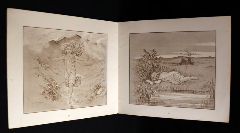 1883 Scarce Book - The FAIRIES – A Child’s Song by William Allingham Illustrated by E. Gertrude Thomson. 1stED.