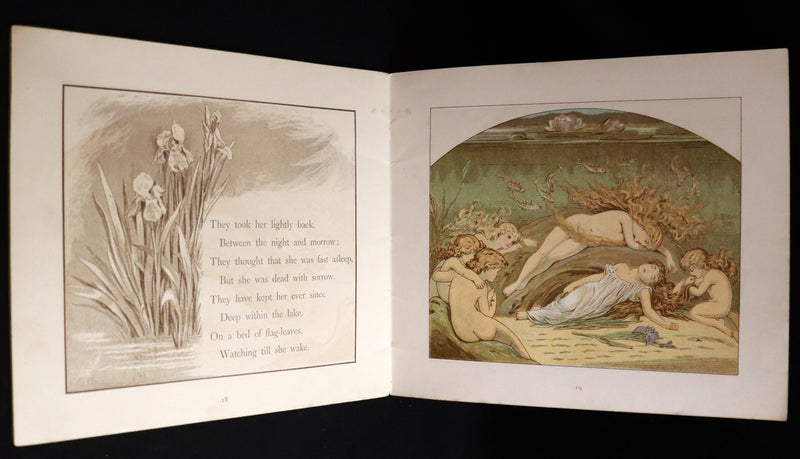 1883 Scarce Book - The FAIRIES – A Child’s Song by William Allingham Illustrated by E. Gertrude Thomson. 1stED.