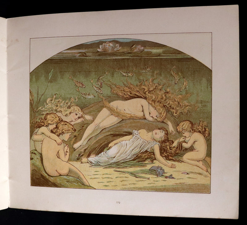 1883 Scarce Book - The FAIRIES – A Child’s Song by William Allingham Illustrated by E. Gertrude Thomson. 1stED.