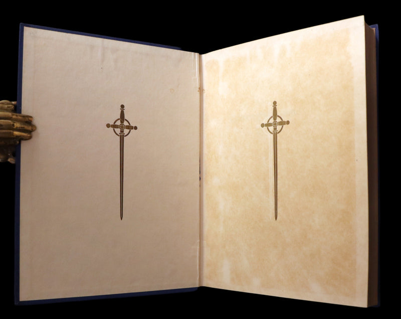 1911 First Edition Illustrated by  Pre-Raphaelite Eleanor Fortescue Brickdale - Legend of King Arthur - Idylls of the King.