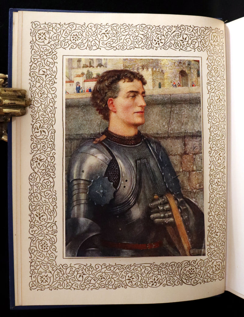 1911 First Edition Illustrated by  Pre-Raphaelite Eleanor Fortescue Brickdale - Legend of King Arthur - Idylls of the King.