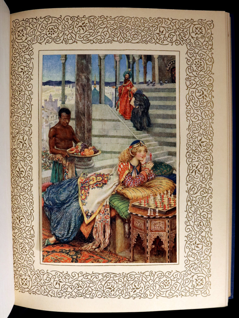 1911 First Edition Illustrated by  Pre-Raphaelite Eleanor Fortescue Brickdale - Legend of King Arthur - Idylls of the King.