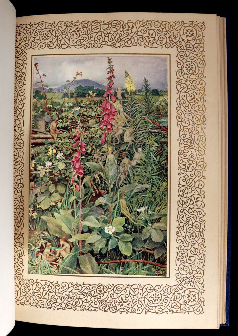 1911 First Edition Illustrated by  Pre-Raphaelite Eleanor Fortescue Brickdale - Legend of King Arthur - Idylls of the King.