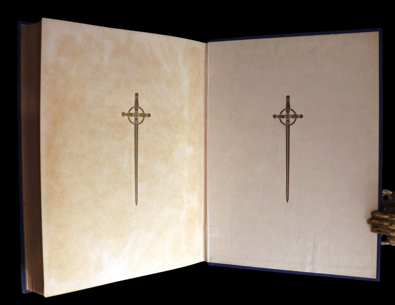 1911 First Edition Illustrated by  Pre-Raphaelite Eleanor Fortescue Brickdale - Legend of King Arthur - Idylls of the King.