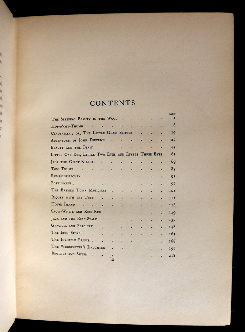 1913 Rare First Edition - THE FAIRY BOOK Illustrated in color by Warwick Goble.