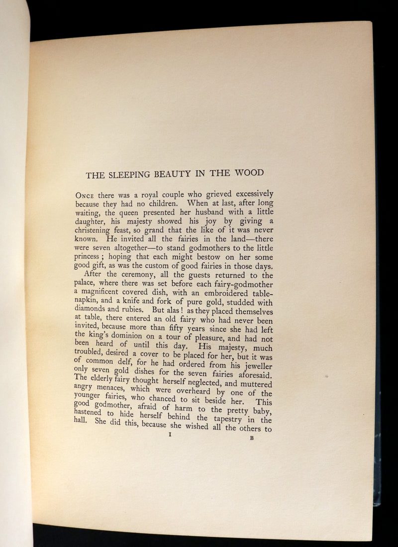 1913 Rare First Edition - THE FAIRY BOOK Illustrated in color by Warwick Goble.