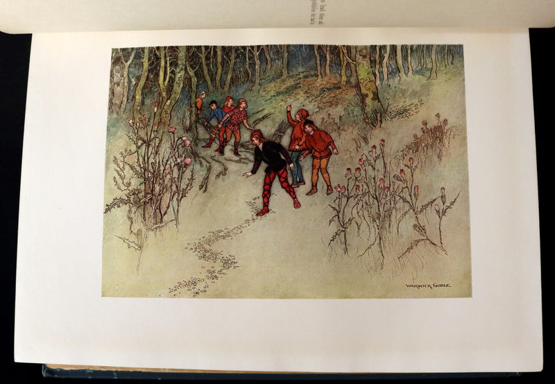 1913 Rare First Edition - THE FAIRY BOOK Illustrated in color by Warwick Goble.