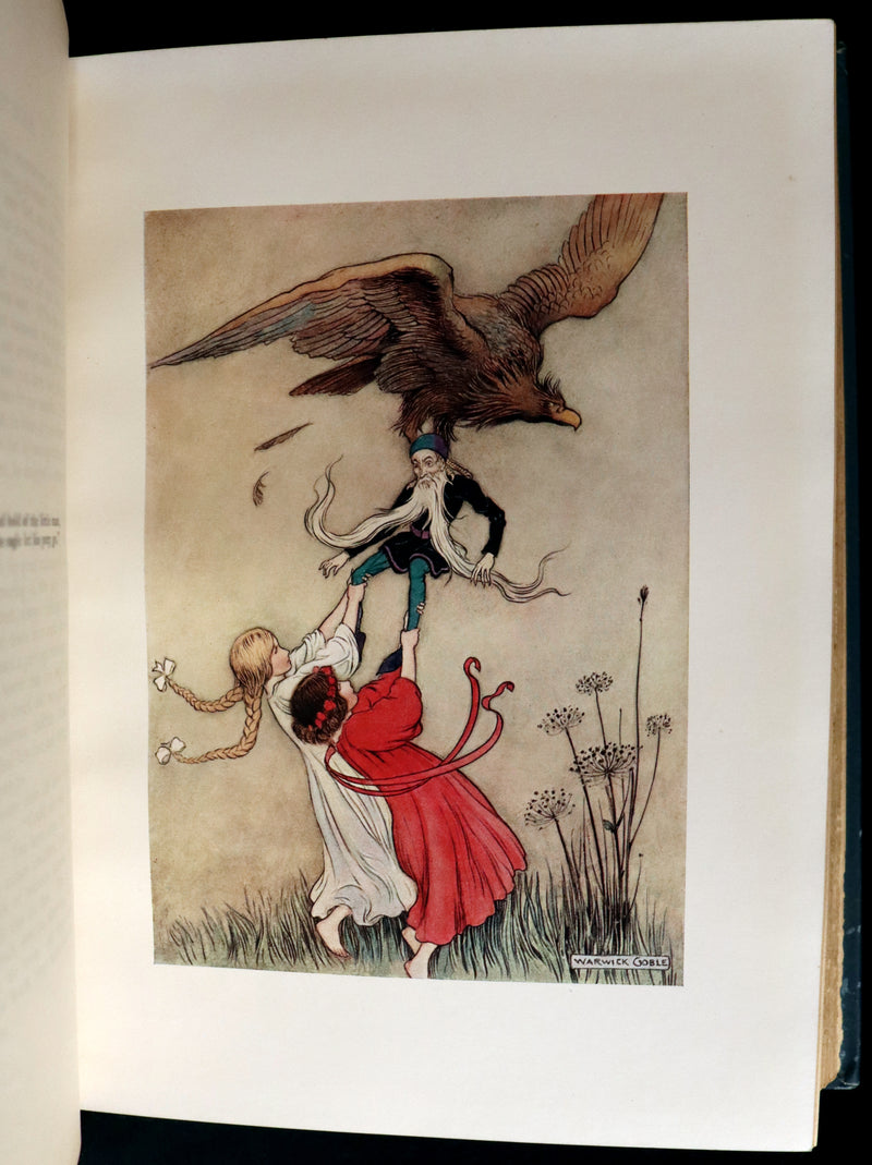 1913 Rare First Edition - THE FAIRY BOOK Illustrated in color by Warwick Goble.