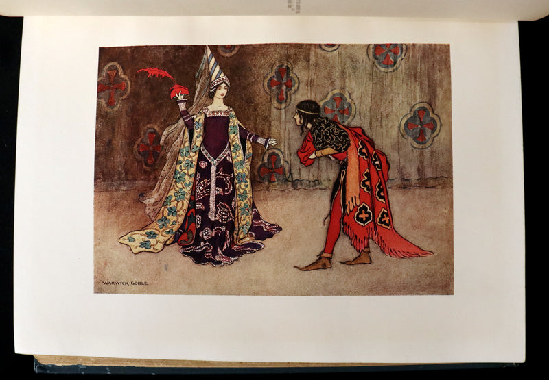 1913 Rare First Edition - THE FAIRY BOOK Illustrated in color by Warwick Goble.