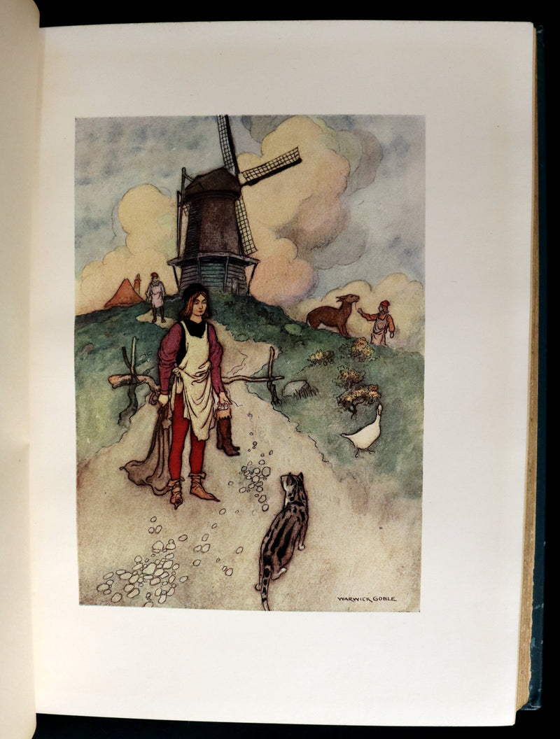 1913 Rare First Edition - THE FAIRY BOOK Illustrated in color by Warwick Goble.