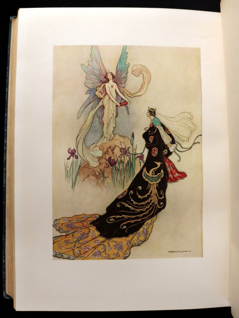 1913 Rare First Edition - THE FAIRY BOOK Illustrated in color by Warwick Goble.