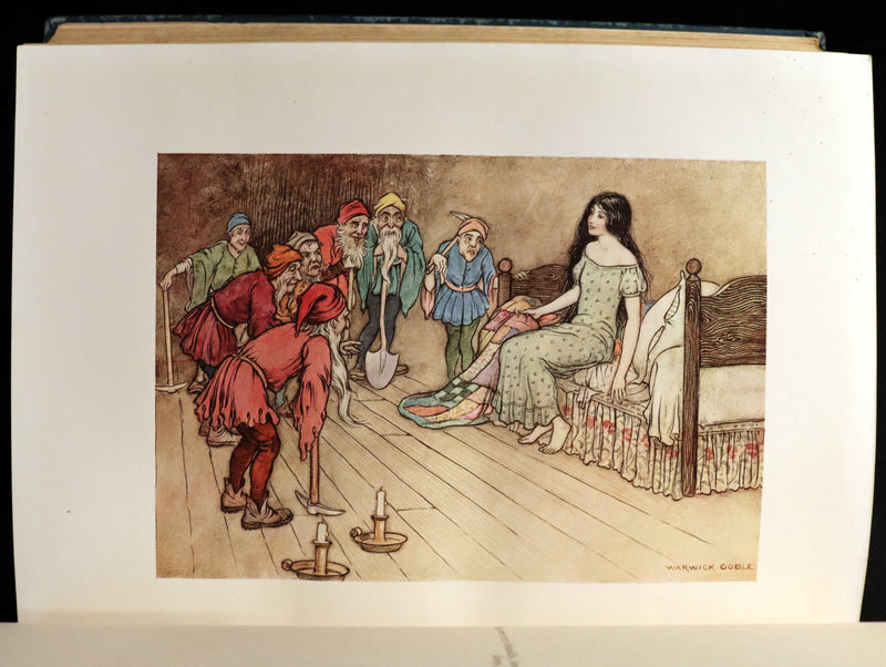 1913 Rare First Edition - THE FAIRY BOOK Illustrated in color by Warwick Goble.