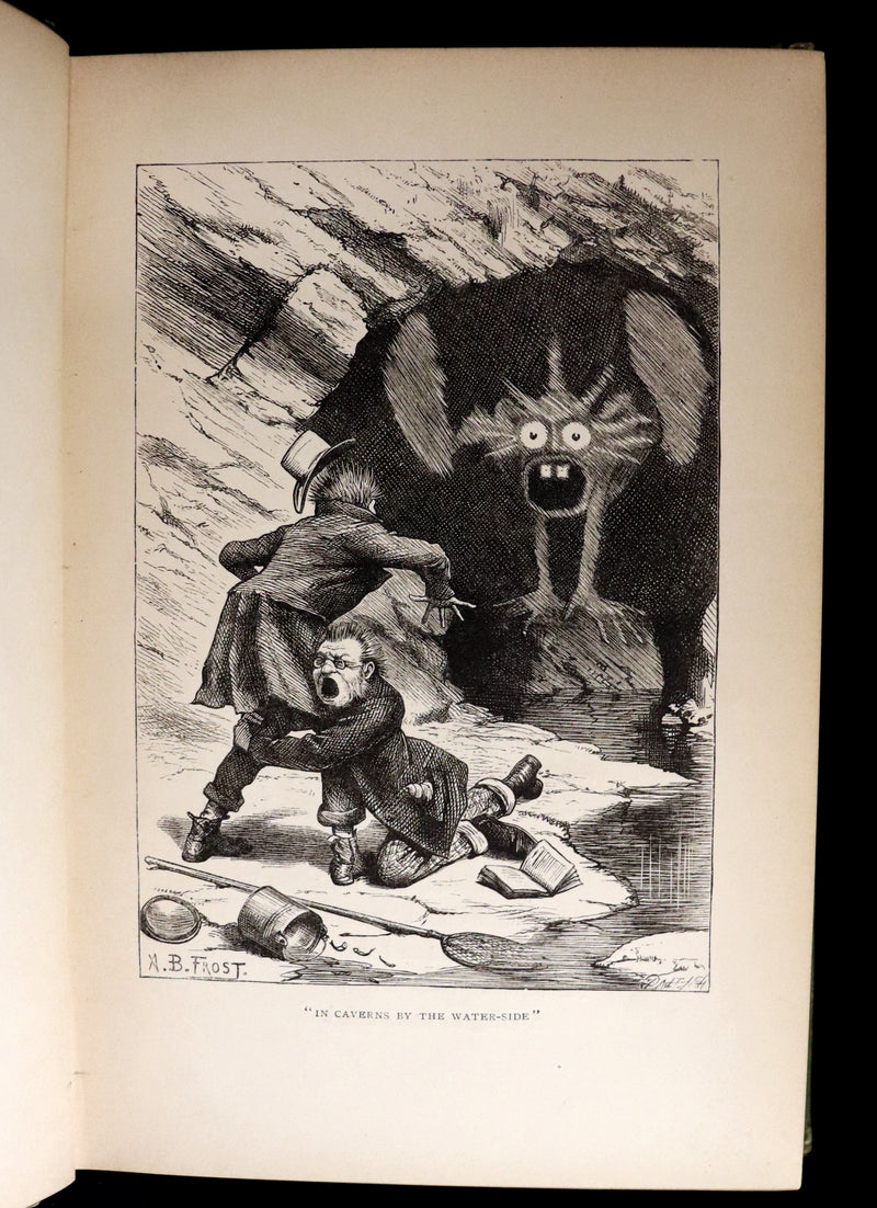 1883 Rare First Edition - RHYME? AND REASON? by Lewis Carroll Illustrated by Arthur B. Frost & Henry Holiday.