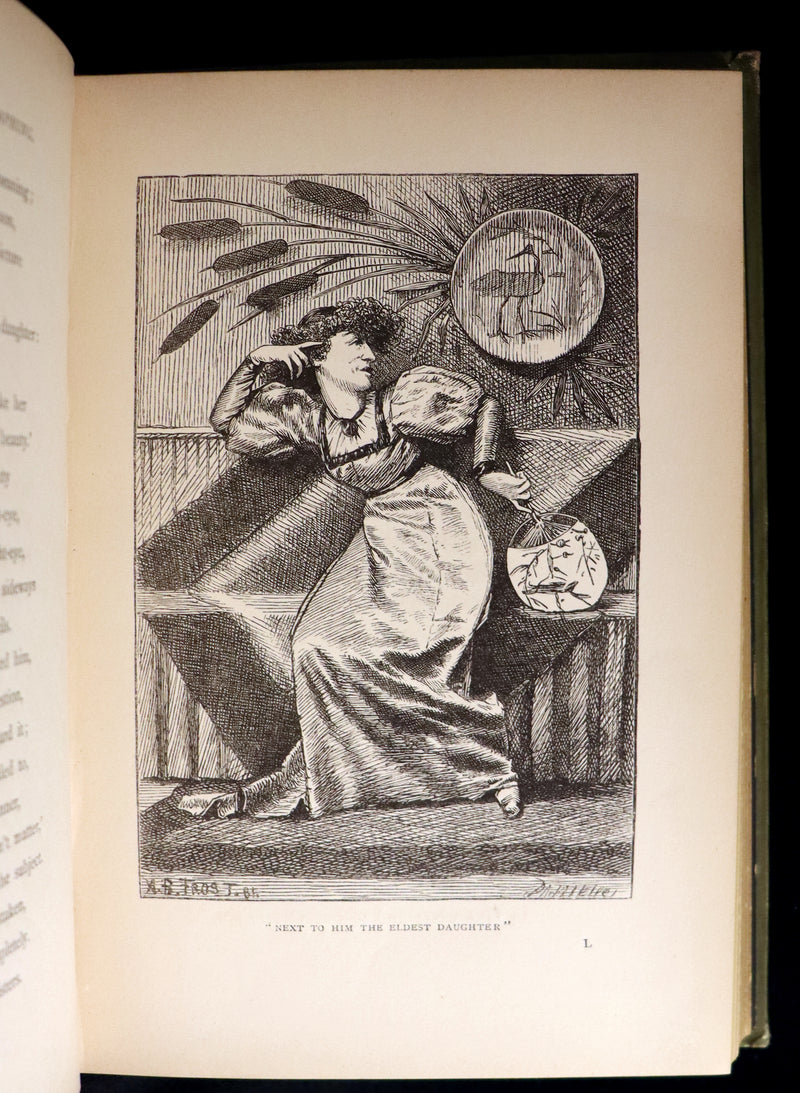 1883 Rare First Edition - RHYME? AND REASON? by Lewis Carroll Illustrated by Arthur B. Frost & Henry Holiday.