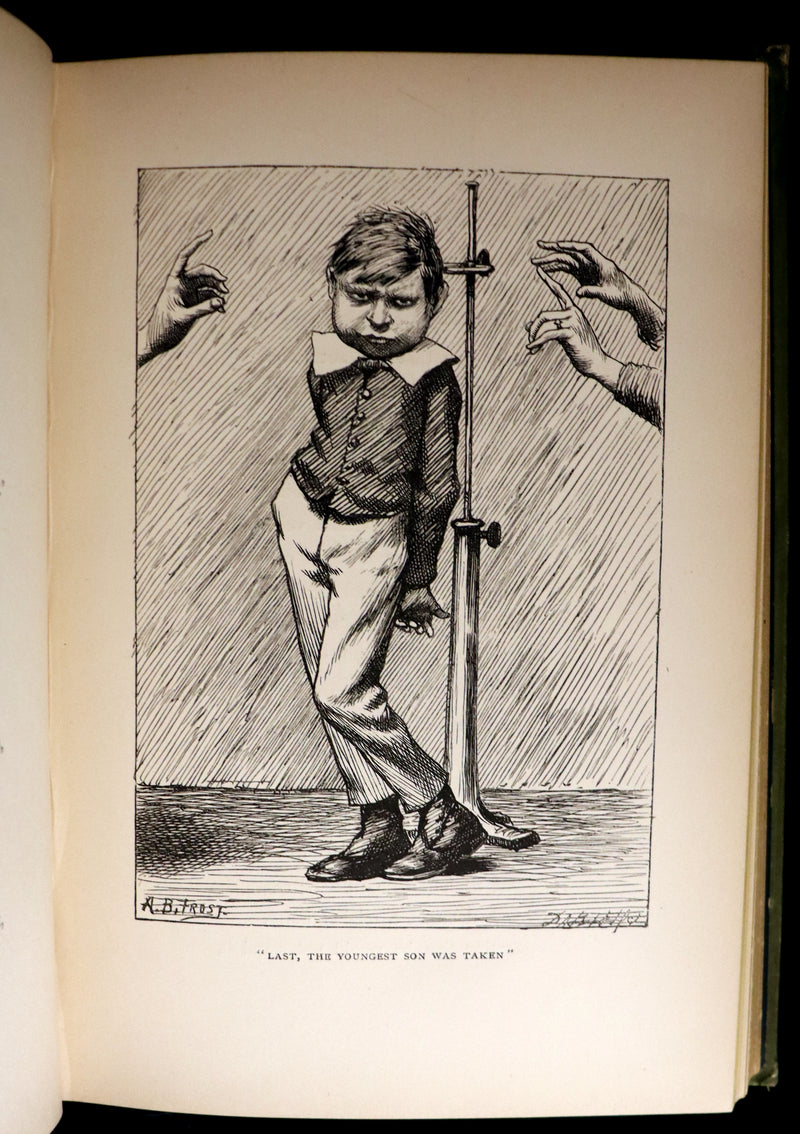 1883 Rare First Edition - RHYME? AND REASON? by Lewis Carroll Illustrated by Arthur B. Frost & Henry Holiday.