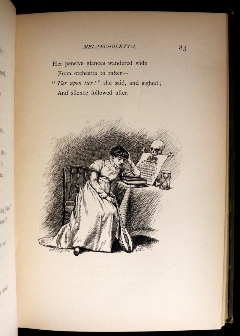 1883 Rare First Edition - RHYME? AND REASON? by Lewis Carroll Illustrated by Arthur B. Frost & Henry Holiday.