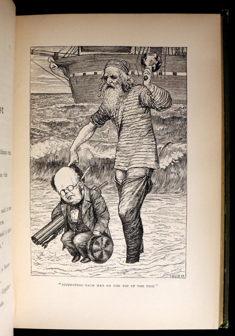 1883 Rare First Edition - RHYME? AND REASON? by Lewis Carroll Illustrated by Arthur B. Frost & Henry Holiday.