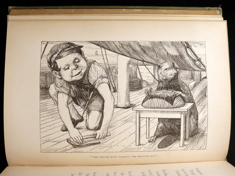 1883 Rare First Edition - RHYME? AND REASON? by Lewis Carroll Illustrated by Arthur B. Frost & Henry Holiday.