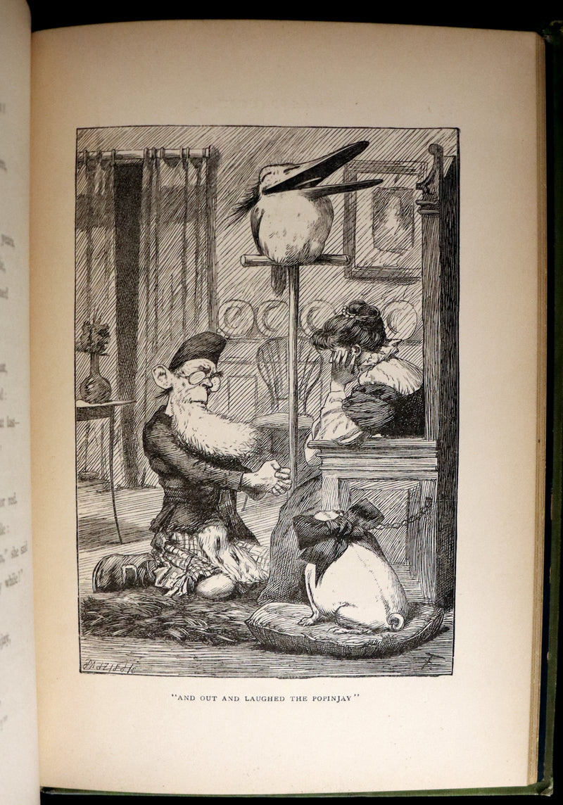 1883 Rare First Edition - RHYME? AND REASON? by Lewis Carroll Illustrated by Arthur B. Frost & Henry Holiday.