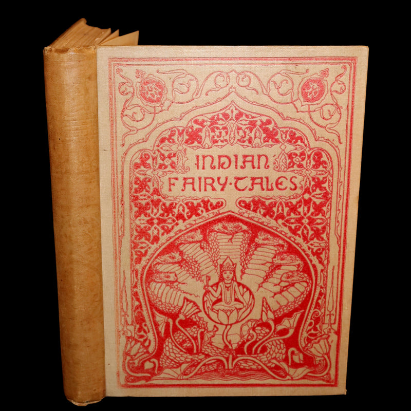 1892 Rare First Edition - INDIAN Fairy Tales by Joseph Jacobs illustrated by John D. Batten.