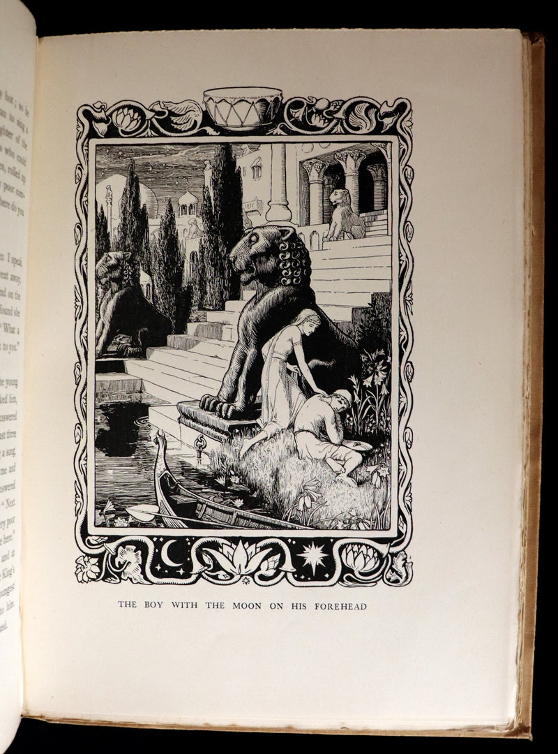 1892 Rare First Edition - INDIAN Fairy Tales by Joseph Jacobs illustrated by John D. Batten.