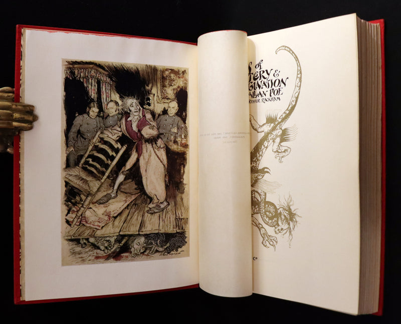1935 Rare First US Edition - Edgar Allan Poe TALES OF MYSTERY AND IMAGINATION illustrated by Arthur RACKHAM.
