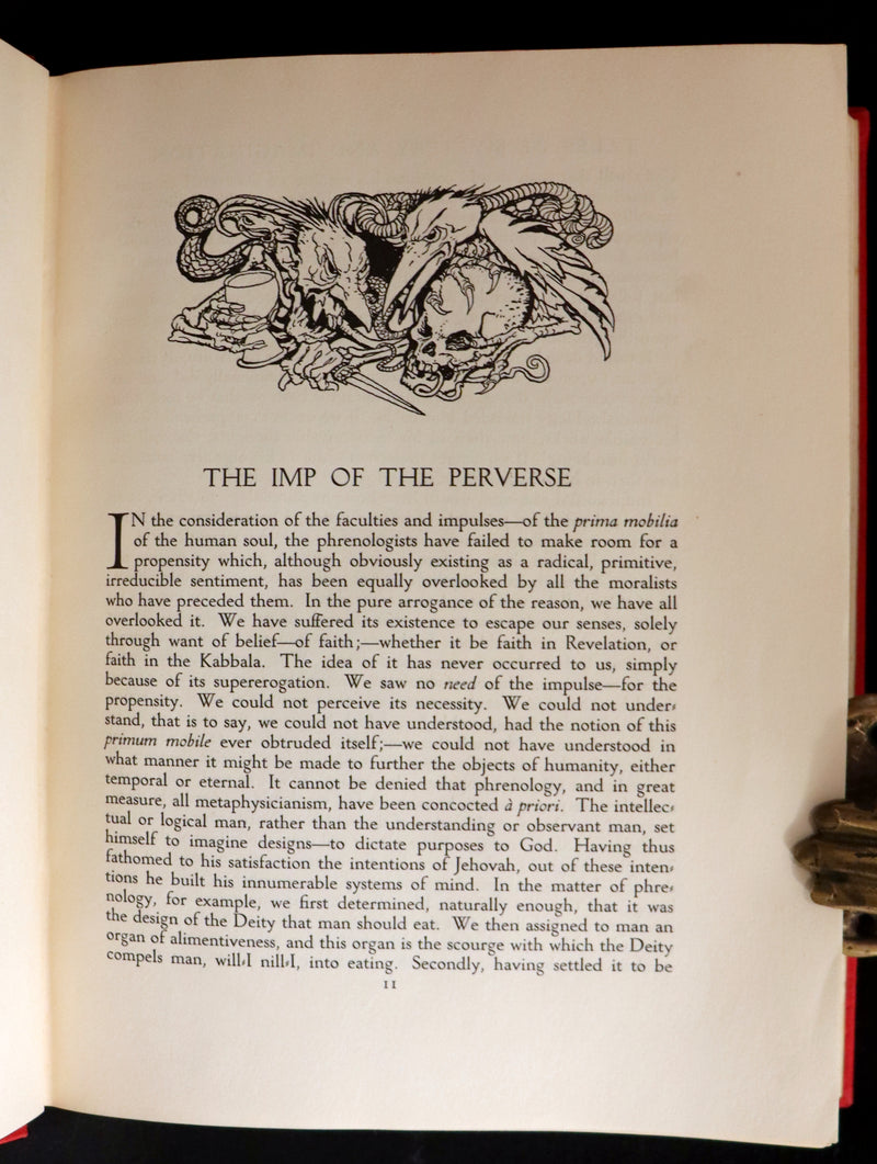 1935 Rare First US Edition - Edgar Allan Poe TALES OF MYSTERY AND IMAGINATION illustrated by Arthur RACKHAM.