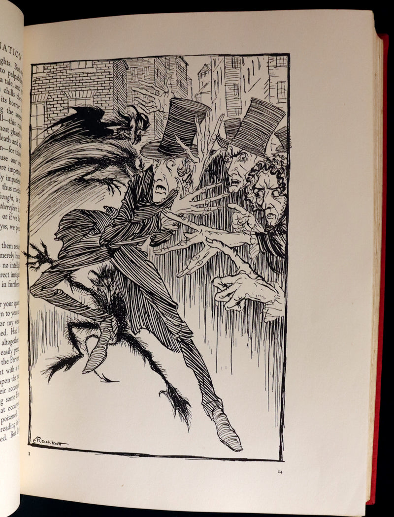 1935 Rare First US Edition - Edgar Allan Poe TALES OF MYSTERY AND IMAGINATION illustrated by Arthur RACKHAM.