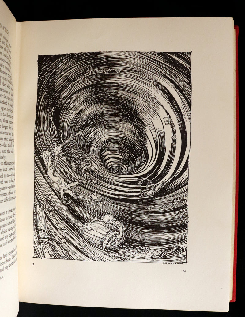 1935 Rare First US Edition - Edgar Allan Poe TALES OF MYSTERY AND IMAGINATION illustrated by Arthur RACKHAM.