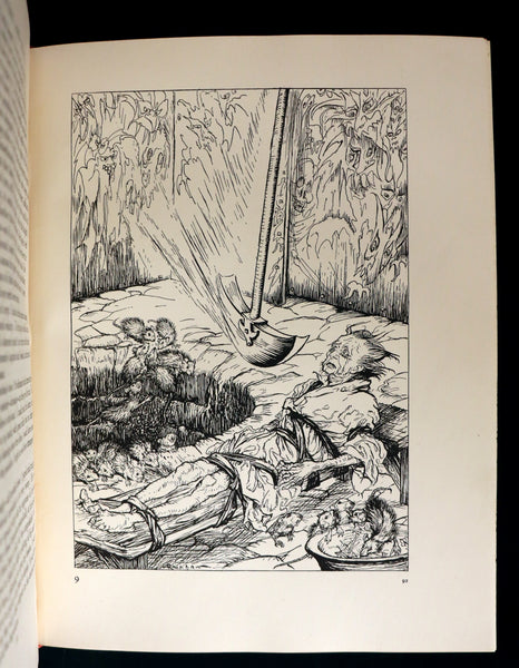1935 Rare First US Edition - Edgar Allan Poe TALES OF MYSTERY AND IMAGINATION illustrated by Arthur RACKHAM.