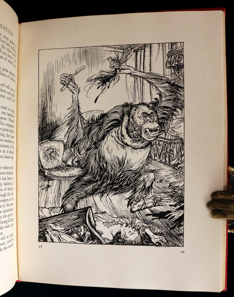 1935 Rare First US Edition - Edgar Allan Poe TALES OF MYSTERY AND IMAGINATION illustrated by Arthur RACKHAM.
