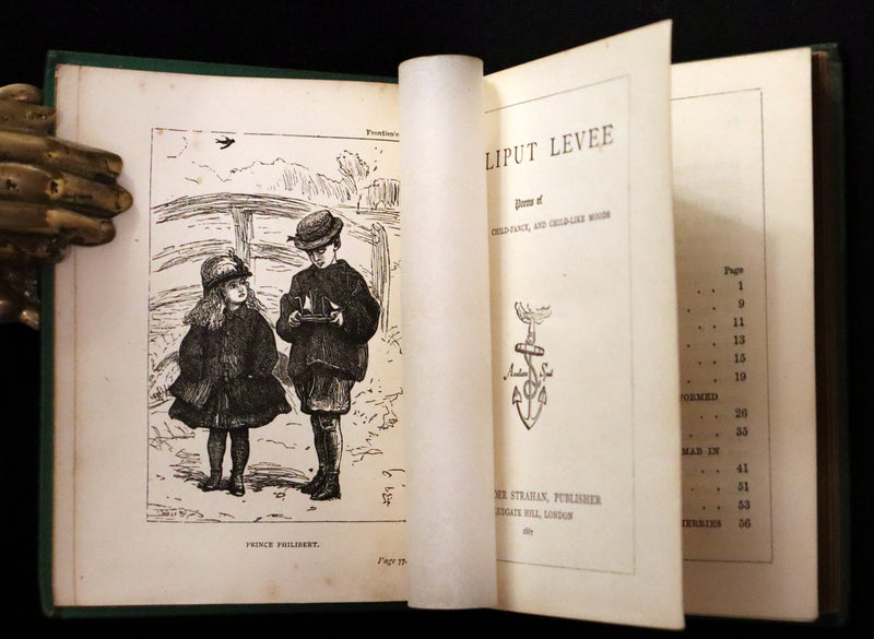 1867 Scarce 1stED - Pre -Raphaelite John Everett Millais signed letter - LILLIPUT LEVEE.