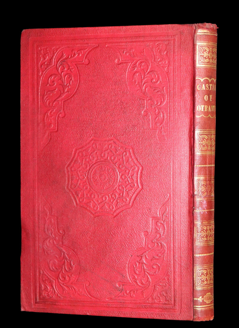 1840 Scarce illustrated Edition - The Castle of Otranto, a Gothic Story Set in a haunted castle by Horace Walpole.