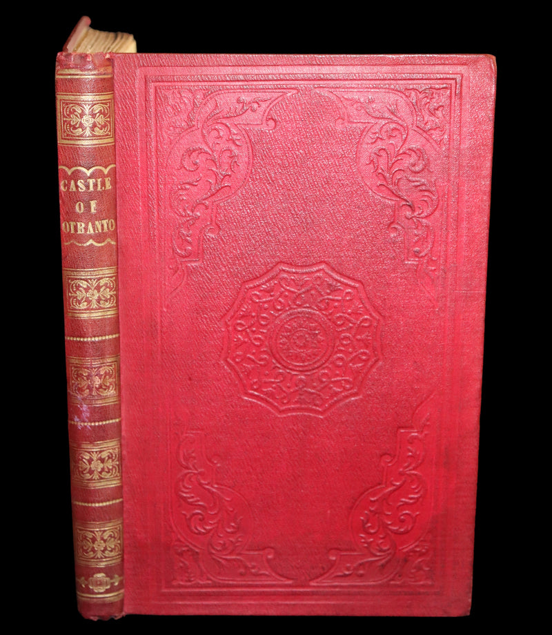 1840 Scarce illustrated Edition - The Castle of Otranto, a Gothic Story Set in a haunted castle by Horace Walpole.