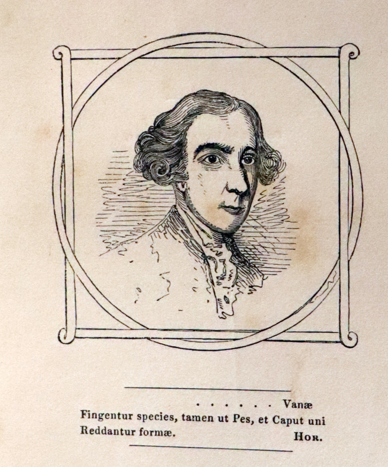 1840 Scarce illustrated Edition - The Castle of Otranto, a Gothic Story Set in a haunted castle by Horace Walpole.