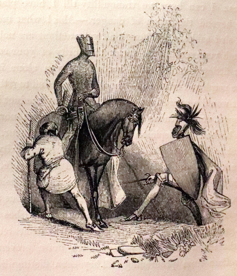 1840 Scarce illustrated Edition - The Castle of Otranto, a Gothic Story Set in a haunted castle by Horace Walpole.