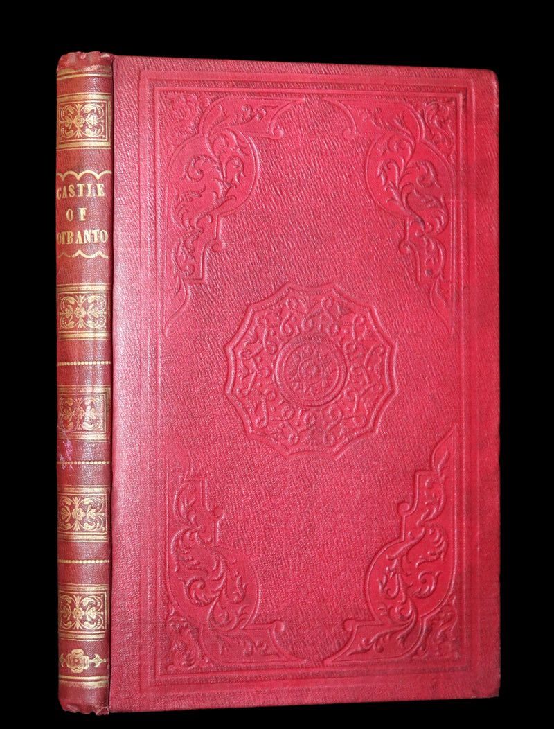 1840 Scarce illustrated Edition - The Castle of Otranto, a Gothic Story Set in a haunted castle by Horace Walpole.