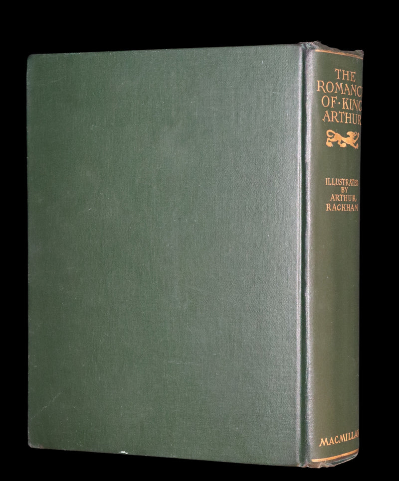 1917 Rare 1st Edition - ROMANCE of KING ARTHUR and His KNIGHTS of the Round Table illustrated by RACKHAM.