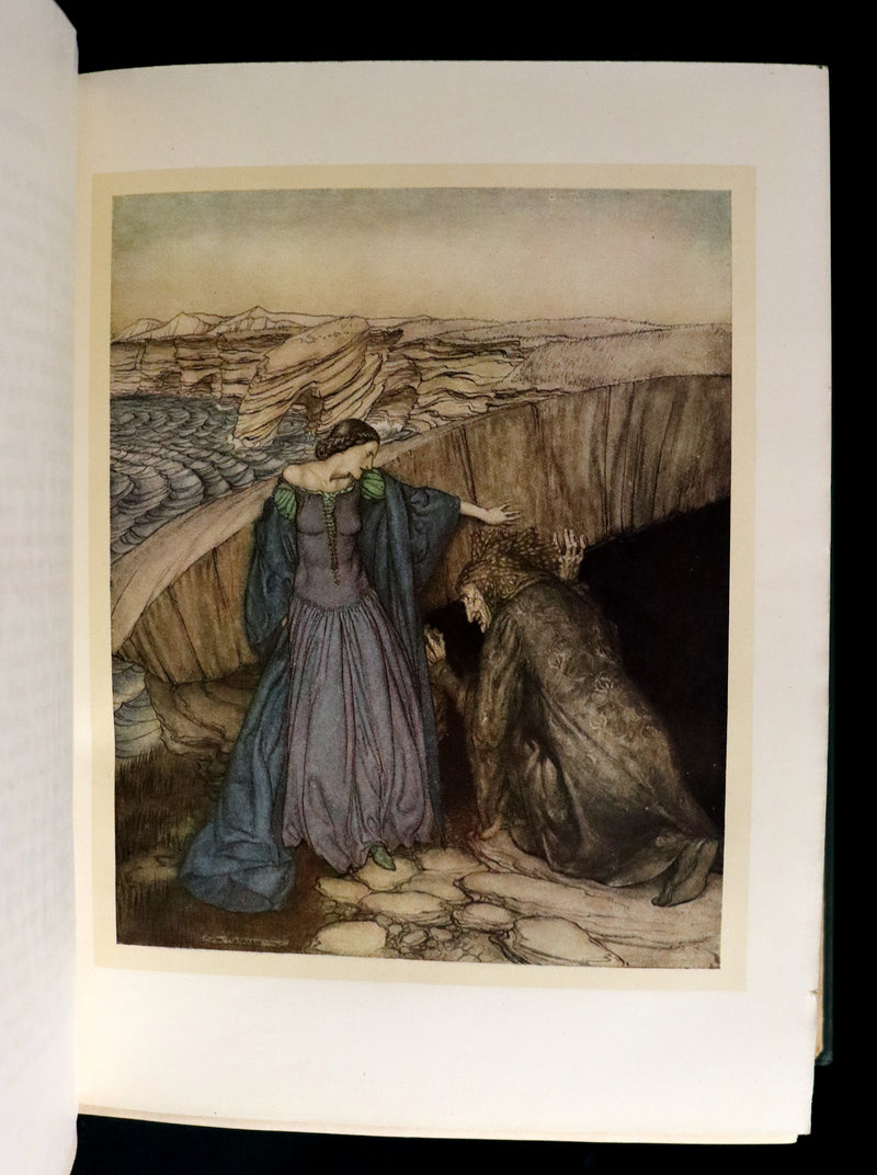 1917 Rare 1st Edition - ROMANCE of KING ARTHUR and His KNIGHTS of the Round Table illustrated by RACKHAM.