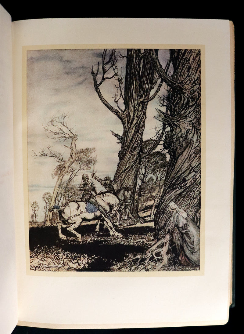 1917 Rare 1st Edition - ROMANCE of KING ARTHUR and His KNIGHTS of the Round Table illustrated by RACKHAM.