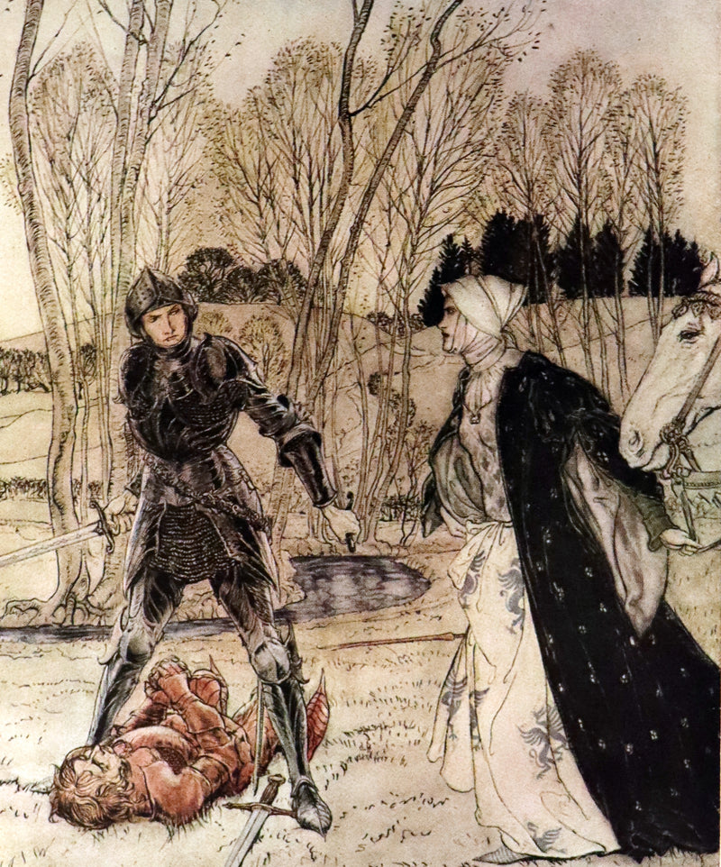 1917 Rare 1st Edition - ROMANCE of KING ARTHUR and His KNIGHTS of the Round Table illustrated by RACKHAM.