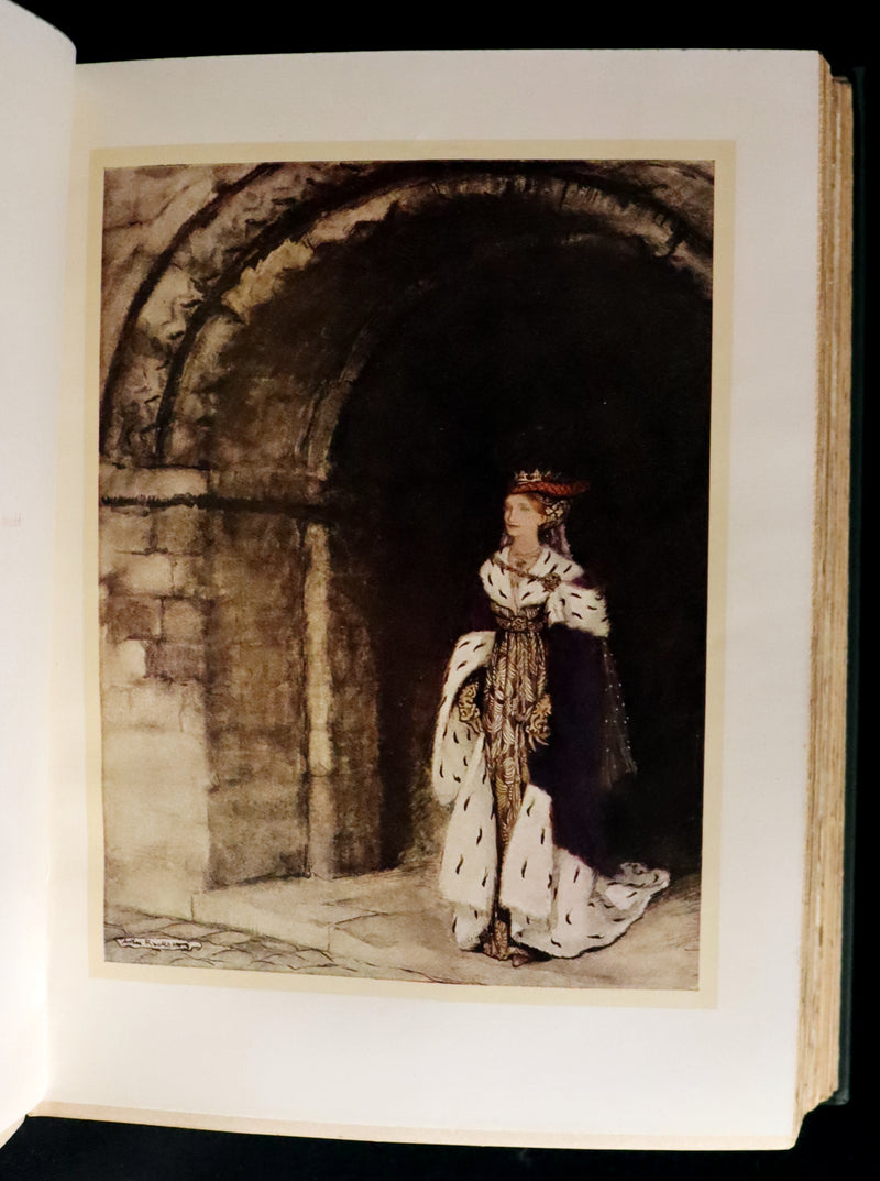 1917 Rare 1st Edition - ROMANCE of KING ARTHUR and His KNIGHTS of the Round Table illustrated by RACKHAM.