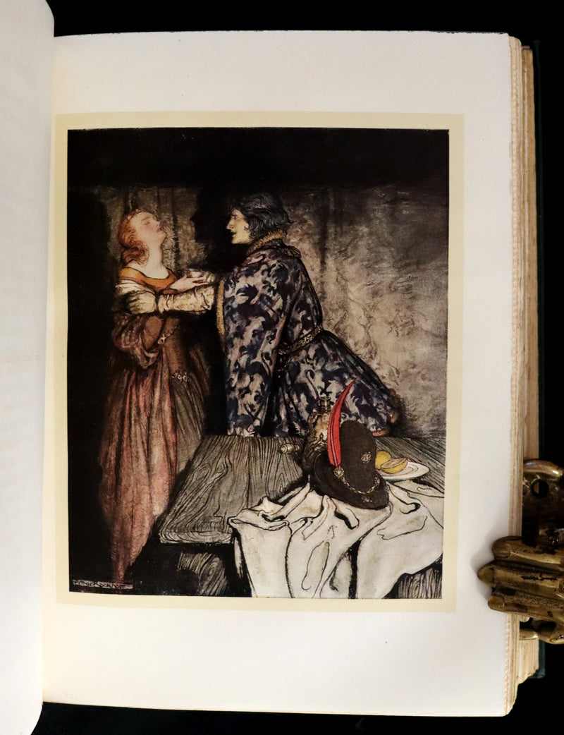 1917 Rare 1st Edition - ROMANCE of KING ARTHUR and His KNIGHTS of the Round Table illustrated by RACKHAM.