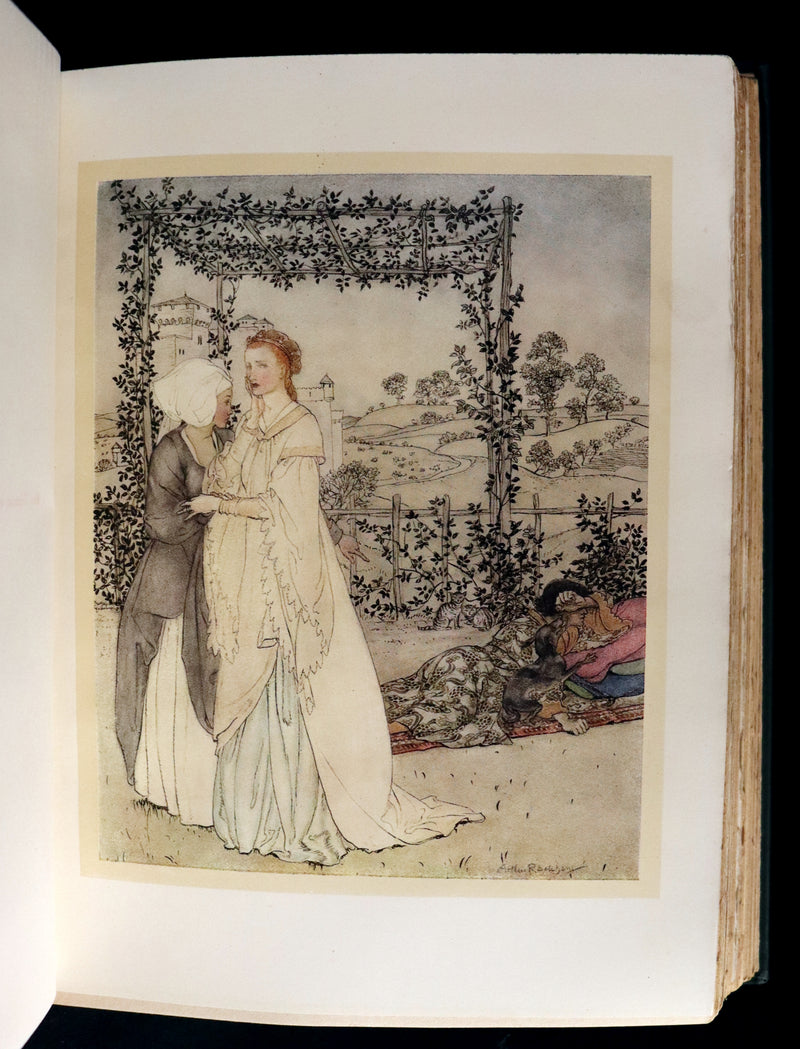 1917 Rare 1st Edition - ROMANCE of KING ARTHUR and His KNIGHTS of the Round Table illustrated by RACKHAM.