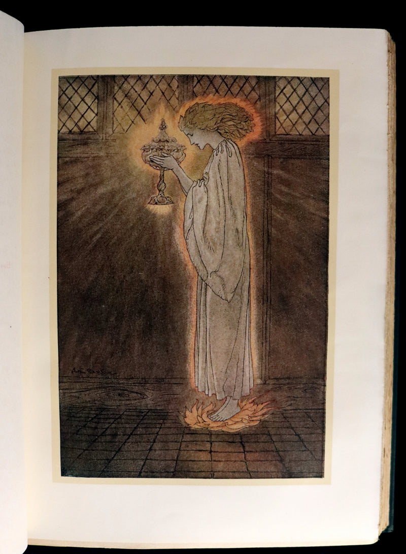 1917 Rare 1st Edition - ROMANCE of KING ARTHUR and His KNIGHTS of the Round Table illustrated by RACKHAM.