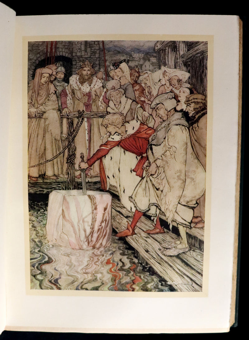 1917 Rare 1st Edition - ROMANCE of KING ARTHUR and His KNIGHTS of the Round Table illustrated by RACKHAM.