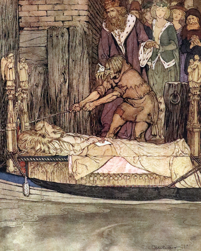 1917 Rare 1st Edition - ROMANCE of KING ARTHUR and His KNIGHTS of the Round Table illustrated by RACKHAM.